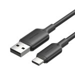 Kabel USB 2.0 A do USB-C 3A Vention CTQBF 1M (czarny)