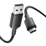 Kabel USB 2.0 A do USB-C 3A Vention CTQBH 2M (czarny) - obrazek 2
