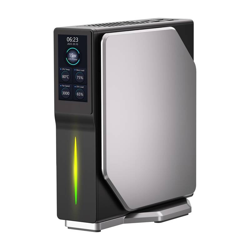 49838_1 MINI PC AceMagic S1 Intel Alder Lake N95 16GB RAM+512GB czarny - obrazek 1