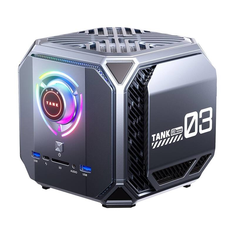 49841_1 MINI PC AceMagic M1A Intel Core i7 12700H + RTX3070 16GB RAM + 1TB ciemnoszary - obrazek 1