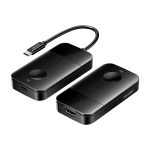 Bezprzewodowy transmiter / odbiornik Vention USB-C do HDMI 0.15m (czarny) - obrazek 2