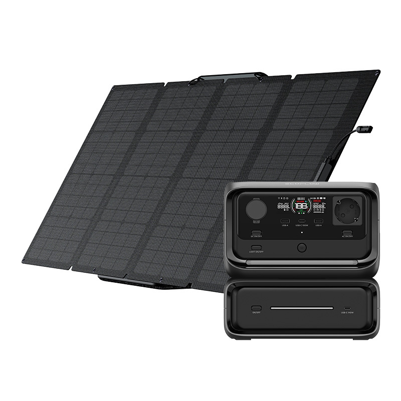 53757_2 Zestaw: Stacja zasilania EcoFlow River 3 Max + panel fotowoltaiczny 160W - obrazek 1