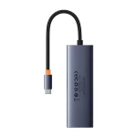 Hub 4w1 Baseus UltraJoy USB-C do 3x USB 3.0 + RJ45 (szary) - obrazek 7