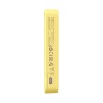 Powerbank magnetyczny Baseus MagPro Magnetic 5000mAh 20W, magsafe (żółty) - obrazek 4