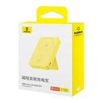 Powerbank magnetyczny Baseus MagPro Magnetic 5000mAh 20W, magsafe (żółty) - obrazek 7