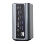 Stacja dokująca 17w1 Blitzwolf BW-TH15 2xHD+DP+4xC+3xUSB 3.0+USB 3.1+C 3.2+C PD+RJ45+micro SD+SD+3,5mm Audio - obrazek 6