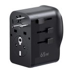 Uniwersalny adapter podróżny / ładowarka sieciowa Ugreen S550, 65W, 2x USB-C, 1x USB-A - obrazek 5