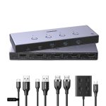 Przełącznik Switch KVM Ugreen AK701 4w1 HDMI, 60Hz - obrazek 3