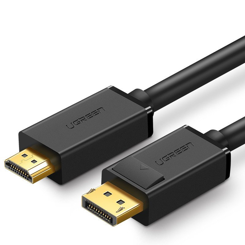 16088_1 Kabel UGREEN DP101 DisplayPort-HDMI 2m (czarny) - obrazek 1