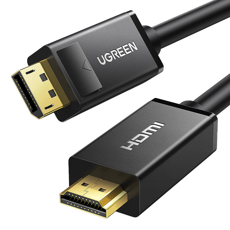 18183_1 Kabel UGREEN DP101 DisplayPort-HDMI 5m (czarny) - obrazek 1