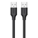 Kabel UGREEN US128 USB-A-USB-A 3m (czarny) - obrazek 2