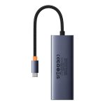 Hub USB-C BASEUS UltraJoy 5-portowy PD (szary) - obrazek 6