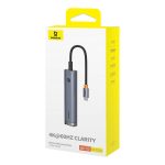 Hub BASEUS Ultra Joy 5w1 USB-C HDMI RJ45 PD (szary) - obrazek 5