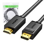 Kabel UGREEN DP101 DisplayPort-HDMI 1.5m (czarny) - obrazek 2