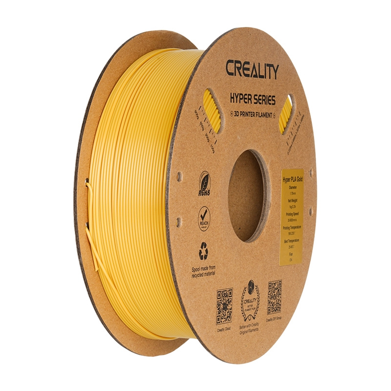 55372_1 Filament CREALITY Hyper PLA (złoty) - obrazek 1