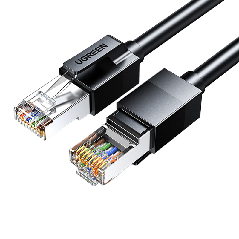 55471_2 Kabel UGREEN NW316 Cat6 3m (czarny) - obrazek 1