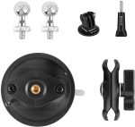 Uchwyt Przyssawkowy na Statyw Magic Arm PULUZ  (Czarny) - obrazek 2