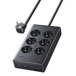 Listwa zasilająca UGREEN S622 6 gniazd 1.5m (czarna) - obrazek 2