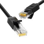 Kabel UGREEN NW102 RJ45 Cat.6 8m UTP płaski (czarny) - obrazek 2
