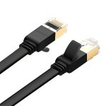 Kabel UGREEN NW106 Cat.7 3m płaski (czarny) - obrazek 3