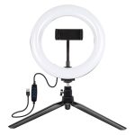 Lampa pierścieniowa LED PULUZ 20cm statyw uchwyt telefonu - obrazek 2
