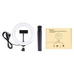 Lampa pierścieniowa LED PULUZ 20cm statyw uchwyt telefonu - obrazek 3