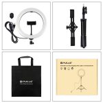 Lampa pierścieniowa LED PULUZ 26cm + statyw + 3 uchwyty - obrazek 3