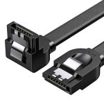 Kabel UGREEN US217 SATA kątowy 0.5m (czarny) - obrazek 2