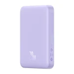 Powerbank BASEUS Magnetic Mini 10000mAh 20W MagSafe (fioletowy)