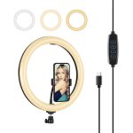 Lampa pierścieniowa PULUZ z uchwytem na telefon - obrazek 2