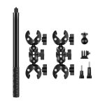 Uchwyt rowerowy/motocyklowy PULUZ z kijem selfie 150cm - obrazek 2