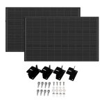 Panel fotowoltaiczny ECOFLOW 100W zestaw 2 szt + nóżki