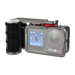 Metalowa obudowa ochronna z uchwytem Puluz dla DJI Osmo Action 5 Pro / Action 4 / Action 3