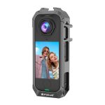 Metalowa obudowa ochronna Puluz dla Insta 360 X4 Air (Szara) - obrazek 2