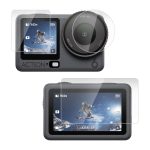 Zestaw szkieł hartowanych Puluz dla DJI Osmo Action 6 (3 szt.) - obrazek 2
