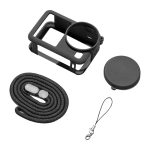 Silikonowa obudowa ochronna Puluz z paskiem dla DJI Osmo Action 6 - obrazek 2