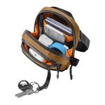 Torba podróżna TOMTOC Aviator-T37 z paskiem na ramię X-Pac 1.3L (brązowa) - obrazek 6