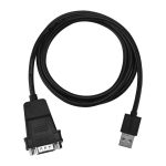 Kabel USB do DB9 / RS-232 Ugreen CR104 1.5m (czarny) - obrazek 4