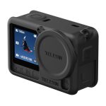 Silikonowe Etui ochronne Telesin dla DJI Osmo Action 6 (Czarne) - obrazek 2