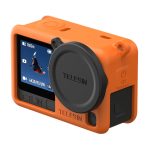 Silikonowe Etui ochronne Telesin dla DJI Osmo Action 6 (Pomarańczowe) - obrazek 2