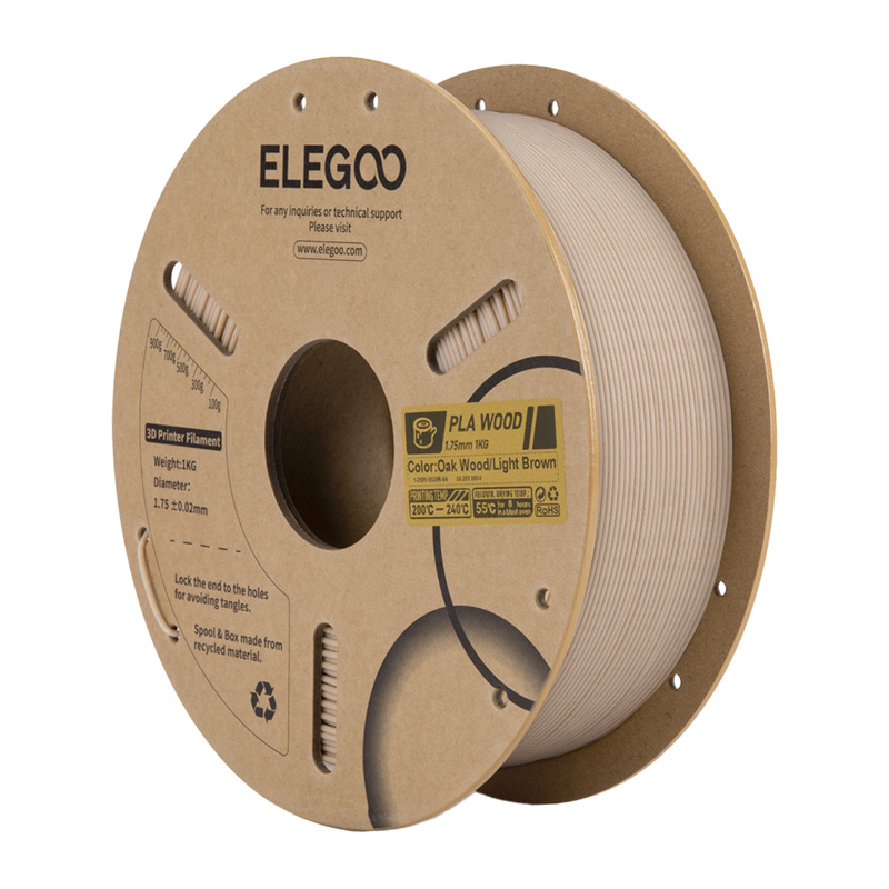 57564_1 Filament PLA Wood (jasny dąb) - obrazek 1