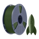 Filament SUNLU PLA High-Speed 1.75mm 1kg (oliwkowy) - obrazek 3