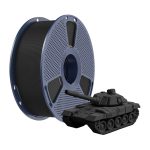 Filament SUNLU PLA+ High-Speed 1.75mm 1kg (czarny) - obrazek 2