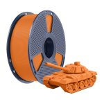 Filament SUNLU PLA+ High-Speed 1.75mm 1kg (pomarańczowy) - obrazek 3