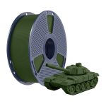 Filament SUNLU PLA+ High-Speed 1.75mm 1kg (oliwkowy) - obrazek 3