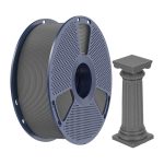 Filament SUNLU PLA High-Speed Marble 1.75mm 1kg (szary beton) - obrazek 2