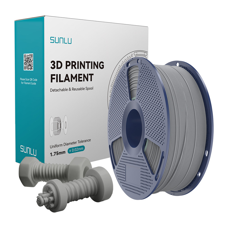 57766_1 Filament SUNLU ABS High-Speed 1.75mm 1kg (szary) - obrazek 1