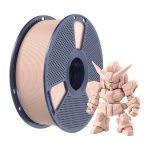 Filament SUNLU PLA+ 2.0 1.75mm 1kg (beżowy) - obrazek 2