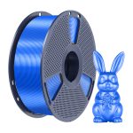 Filament SUNLU PLA+ Silk 1.75mm 1kg (niebieski) - obrazek 2