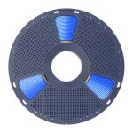 Filament SUNLU PLA+ Silk 1.75mm 1kg (niebieski) - obrazek 3